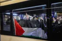 Confrontaties met pro-Palestijnse demonstranten tijdens demonstratie voor Israël in Amsterdam