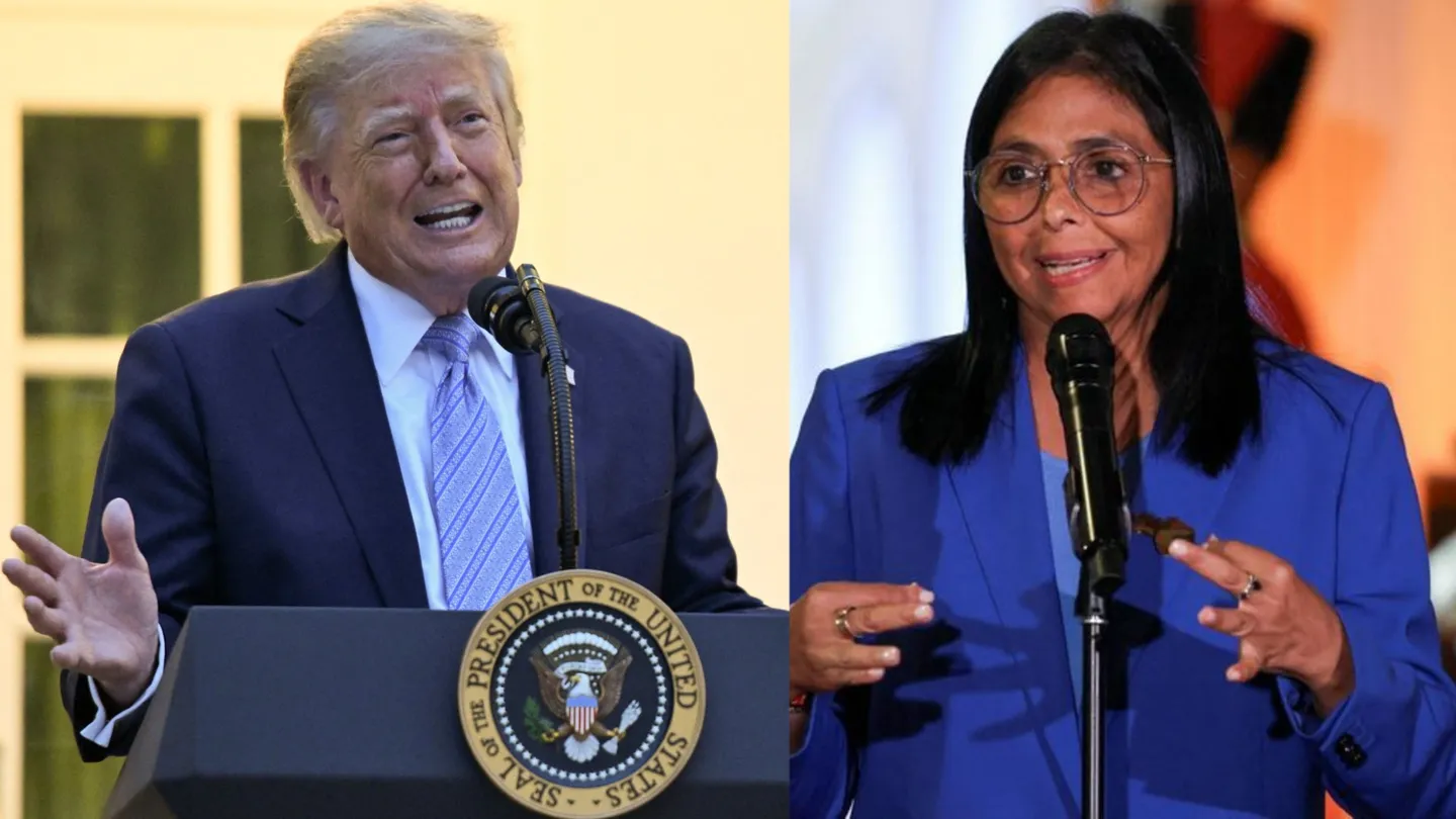 Trump y Delcy Rodríguez se reunirán por primera vez desde la captura de Maduro: ¿cómo será la cita?