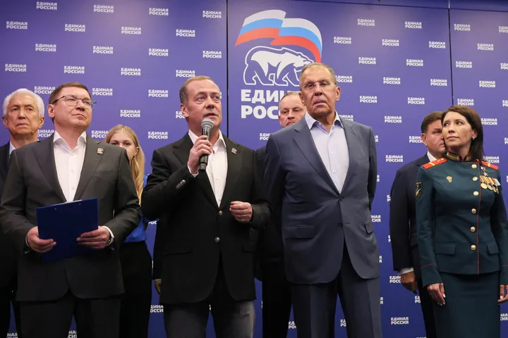 United Russia dominates wartime parliamentary election in early returns