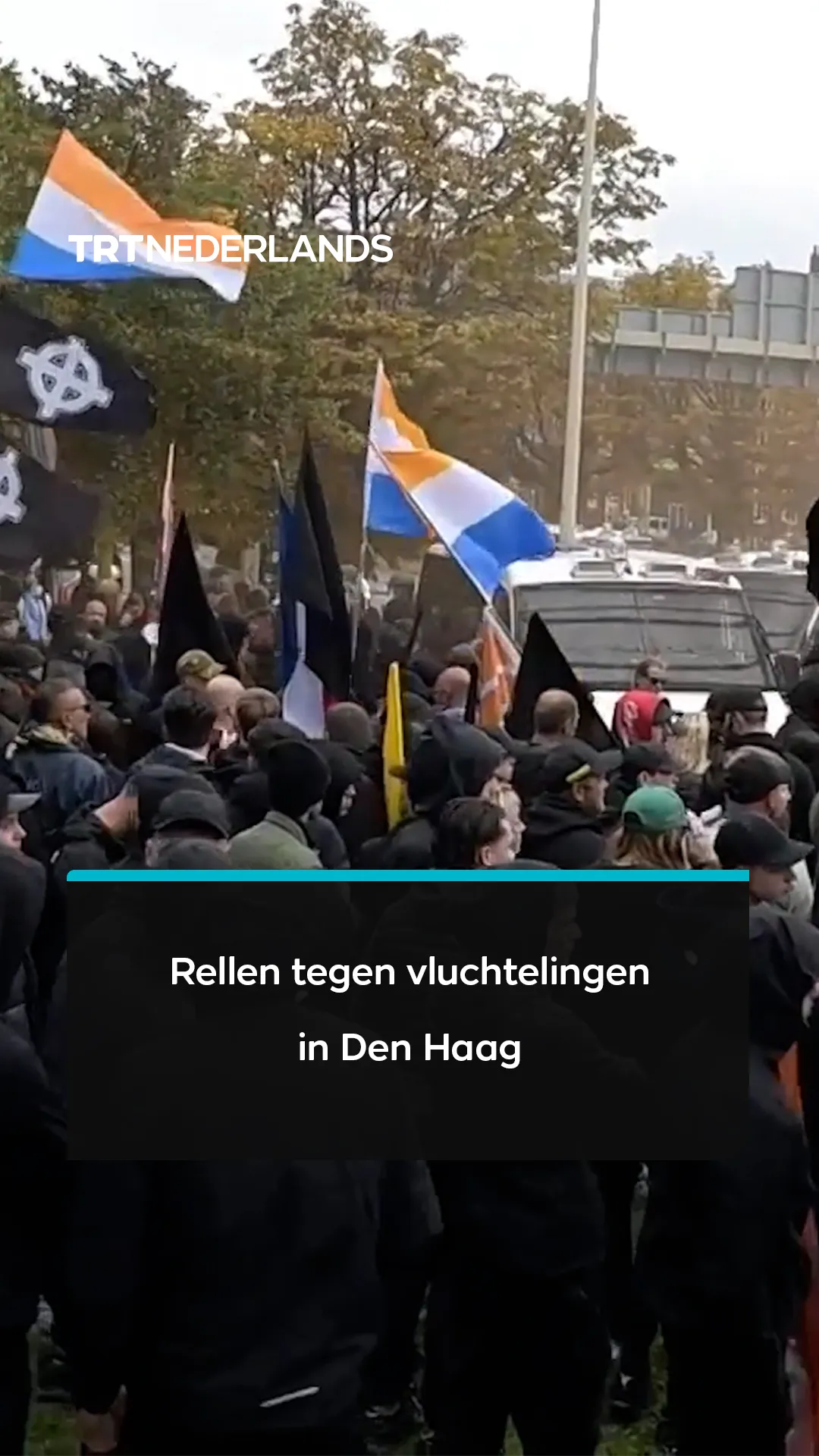 Rellen tegen vluchtelingen in Den Haag lopen uit de hand