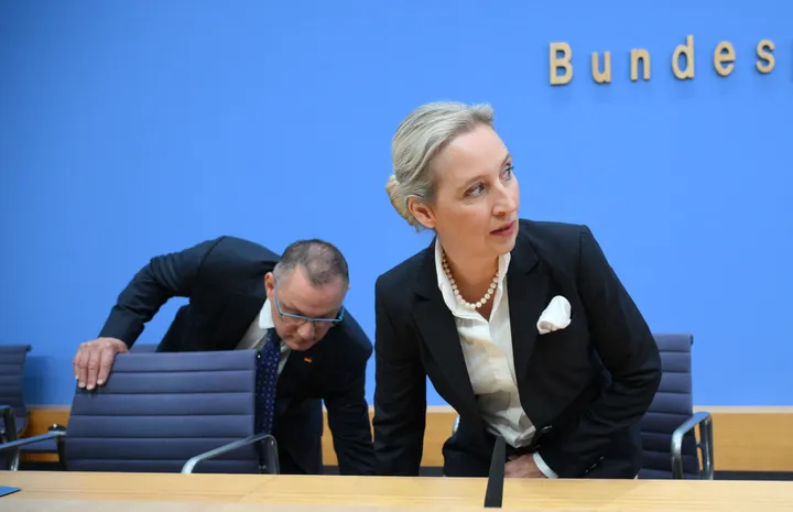 AfD-Chefs sehen sich durch Wahlerfolge in Kurs bestätigt