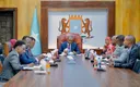 Guddoomiyaha Golaha Shacabka oo la Kulmay Guddiga Madaxa-bannaan ee Xuquuqda Aadanaha Qaranka