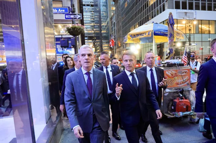 Tête-à-tête "constructif" entre Emmanuel Macron et Donald Trump à New York