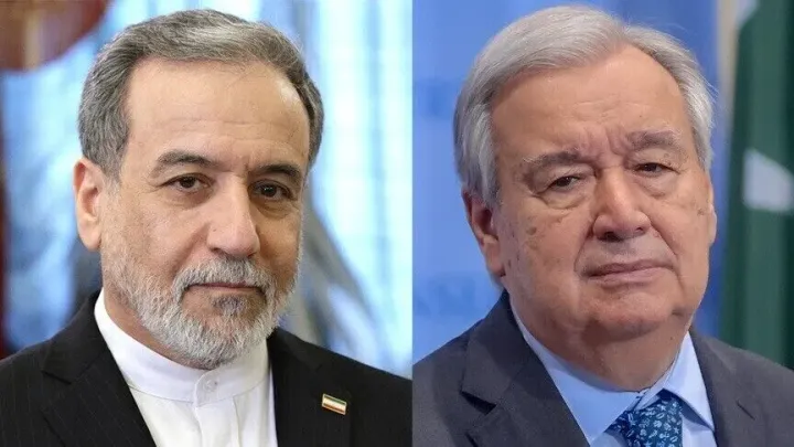Iranski ministar vanjskih poslova i šef UN-a razgovarali telefonom o međunarodnom miru