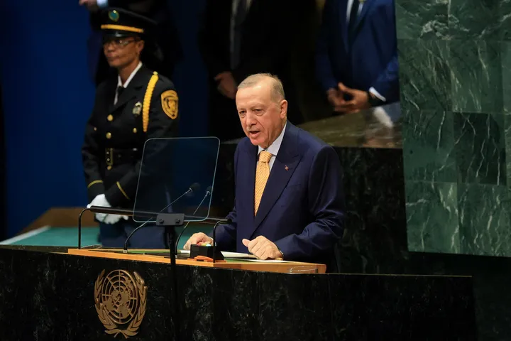 Erdogan at UN: Gaza is 'most inhumane, most shameful concentration camp' of our time