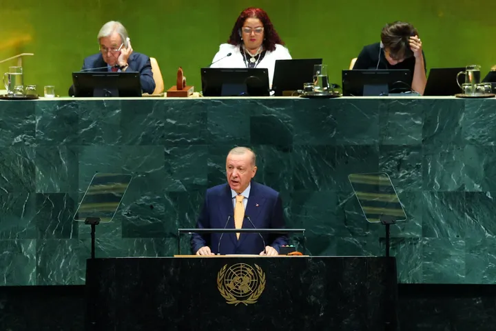UN-Generalversammlung: Erdoğan ruft zur Anerkennung Palästinas auf