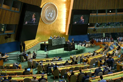 Macron appelle à préserver l'ONU face à la "loi de la jungle"