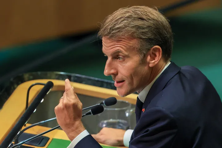 International community's credibility at stake over Gaza inaction: France's Macron