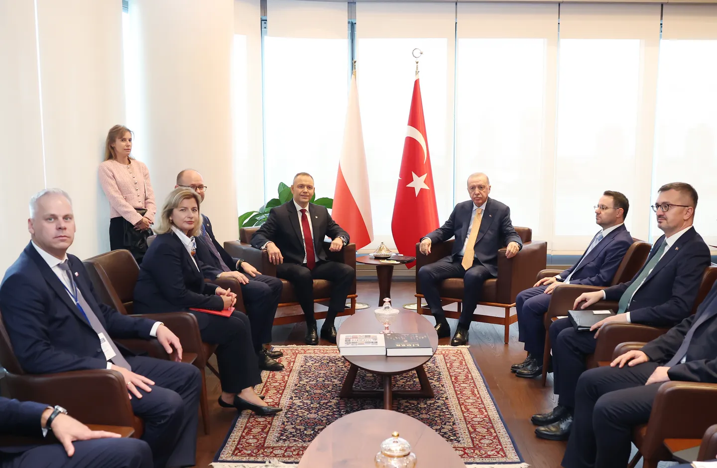 Turkish President Erdogan meets Polish counterpart in New York to discuss ties, Ukraine and Gaza