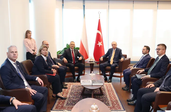 Turkish President Erdogan meets Polish counterpart in New York to discuss ties, Ukraine and Gaza