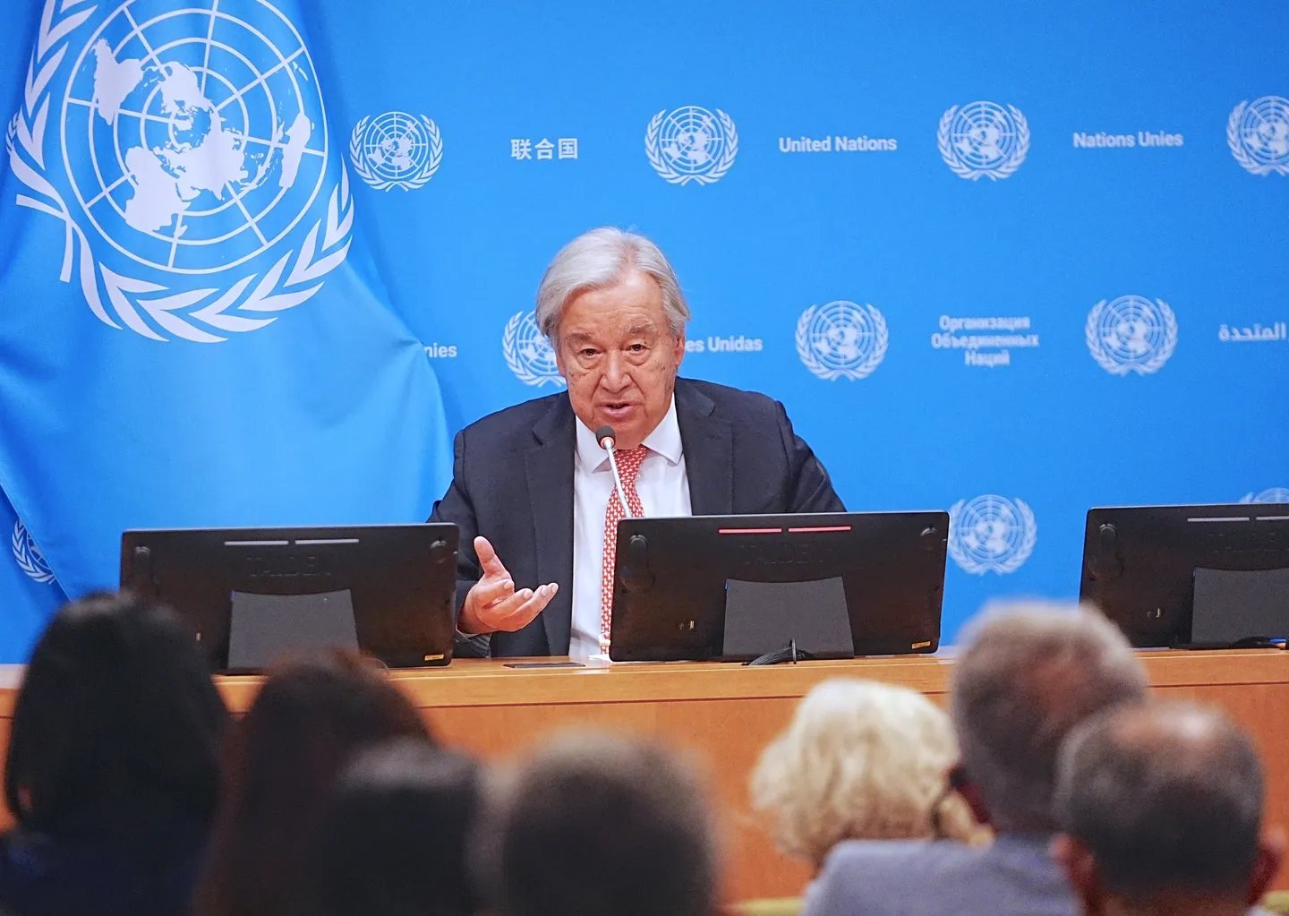 Two-state solution is being erased ‘before our eyes’: Guterres