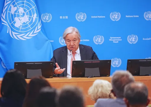 Two-state solution is being erased ‘before our eyes’: Guterres