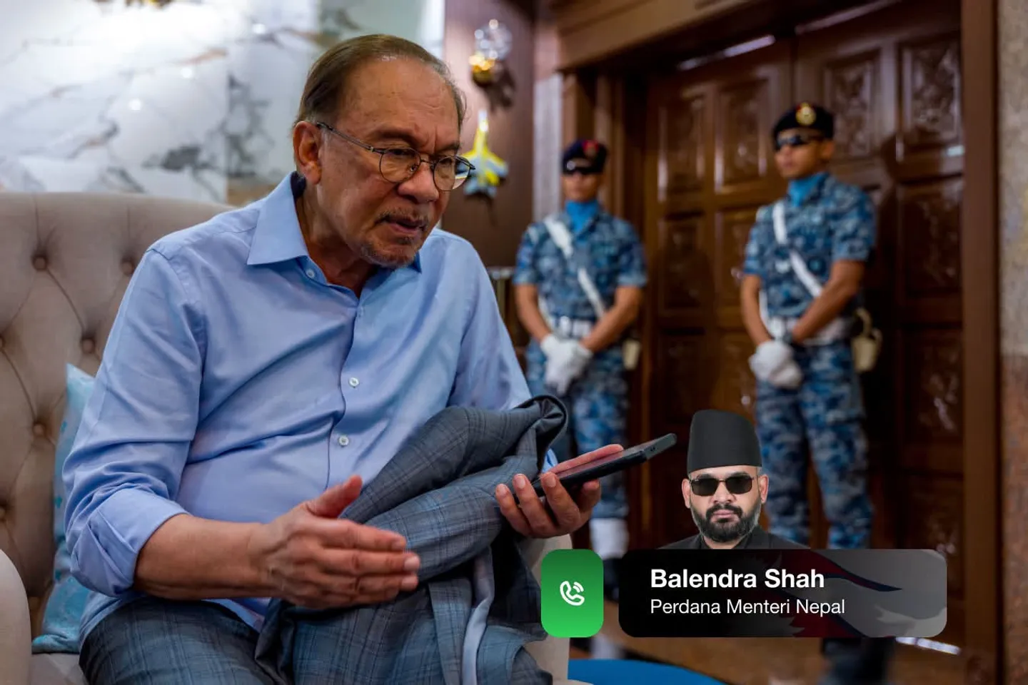 Anwar bangkitkan nasib 55 rakyat Malaysia masih hilang dengan PM Nepal