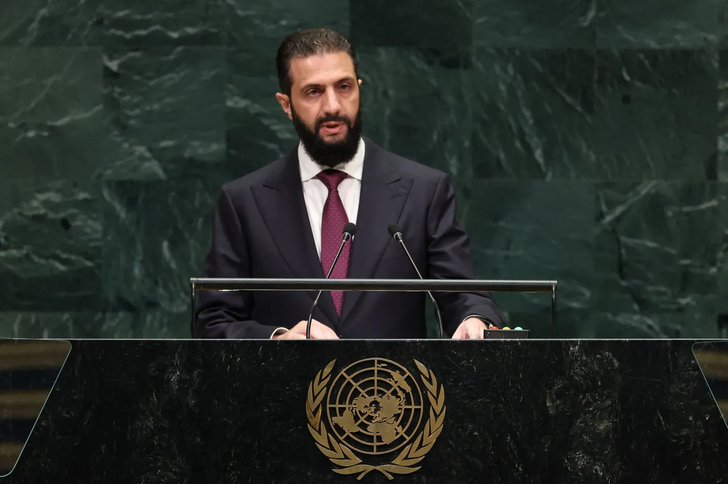 Golan Heights will remain Syrian territory: Al Sharaa
