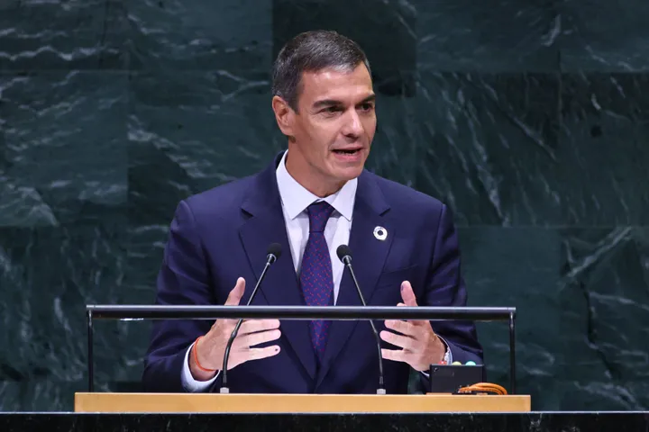 Sánchez denuncia en la ONU un “intento de demolición” de la legalidad internacional
