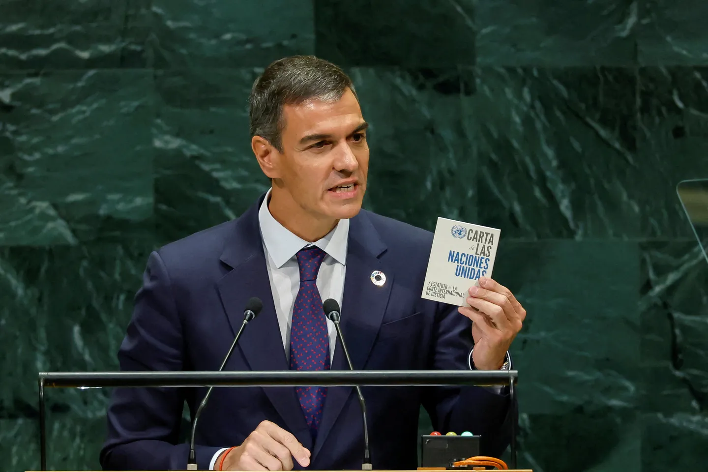 Sanchez demands UN Security Council reform, abolition of permanent veto and condemns Gaza genocide