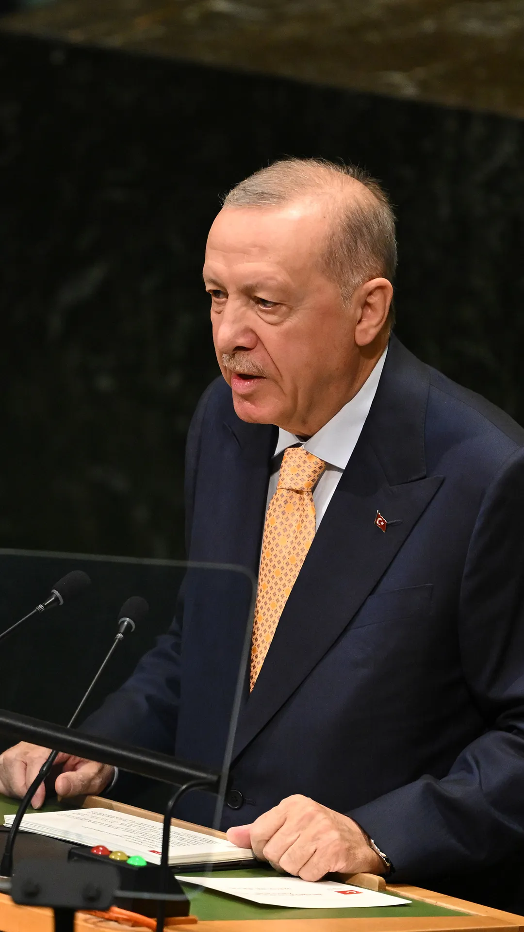 Delegasi Israel walk out saat pidato Erdogan di PBB