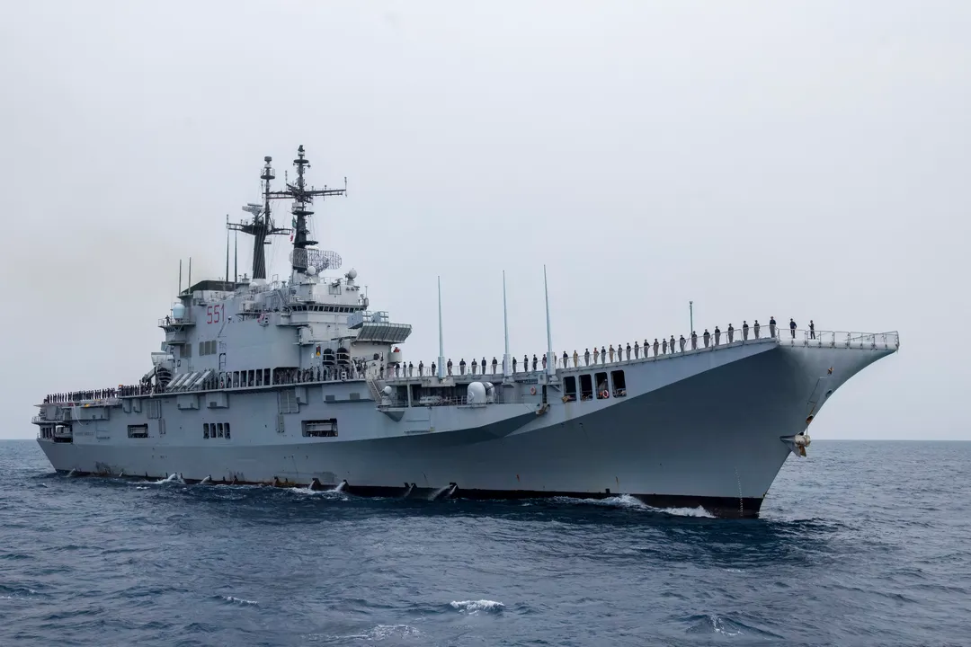 Kapal Garibaldi resmi jadi KRI Sriwijaya-100, Indonesia siapkan modernisasi