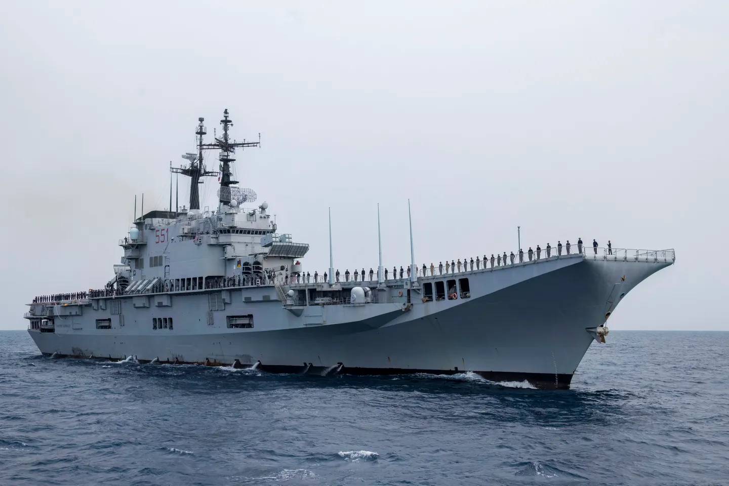 Kapal Garibaldi resmi jadi KRI Sriwijaya-100, Indonesia siapkan modernisasi