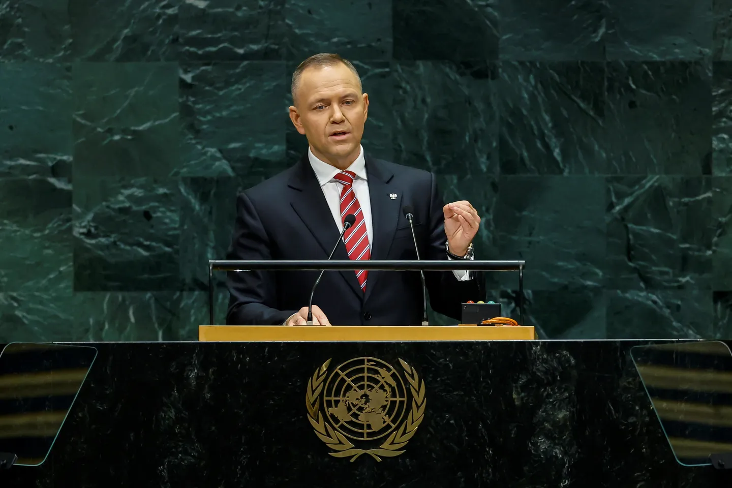 Rosja, G20, reforma ONZ. O czym mówił Nawrocki podczas wystąpienia w ONZ