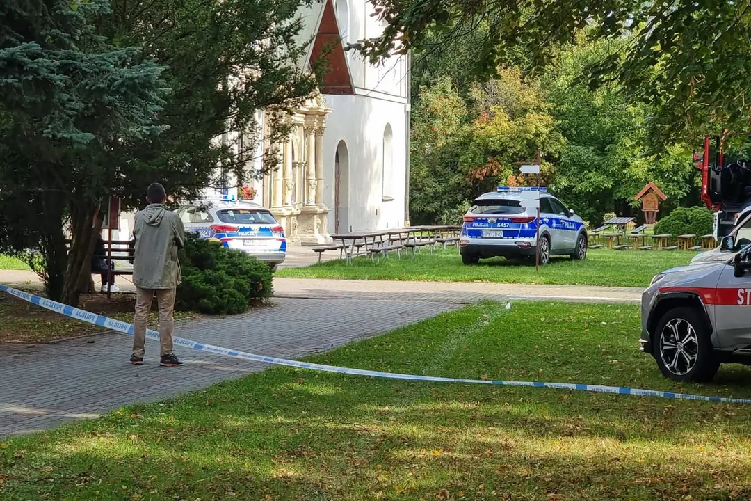 Késes támadás egy lengyelországi templomban