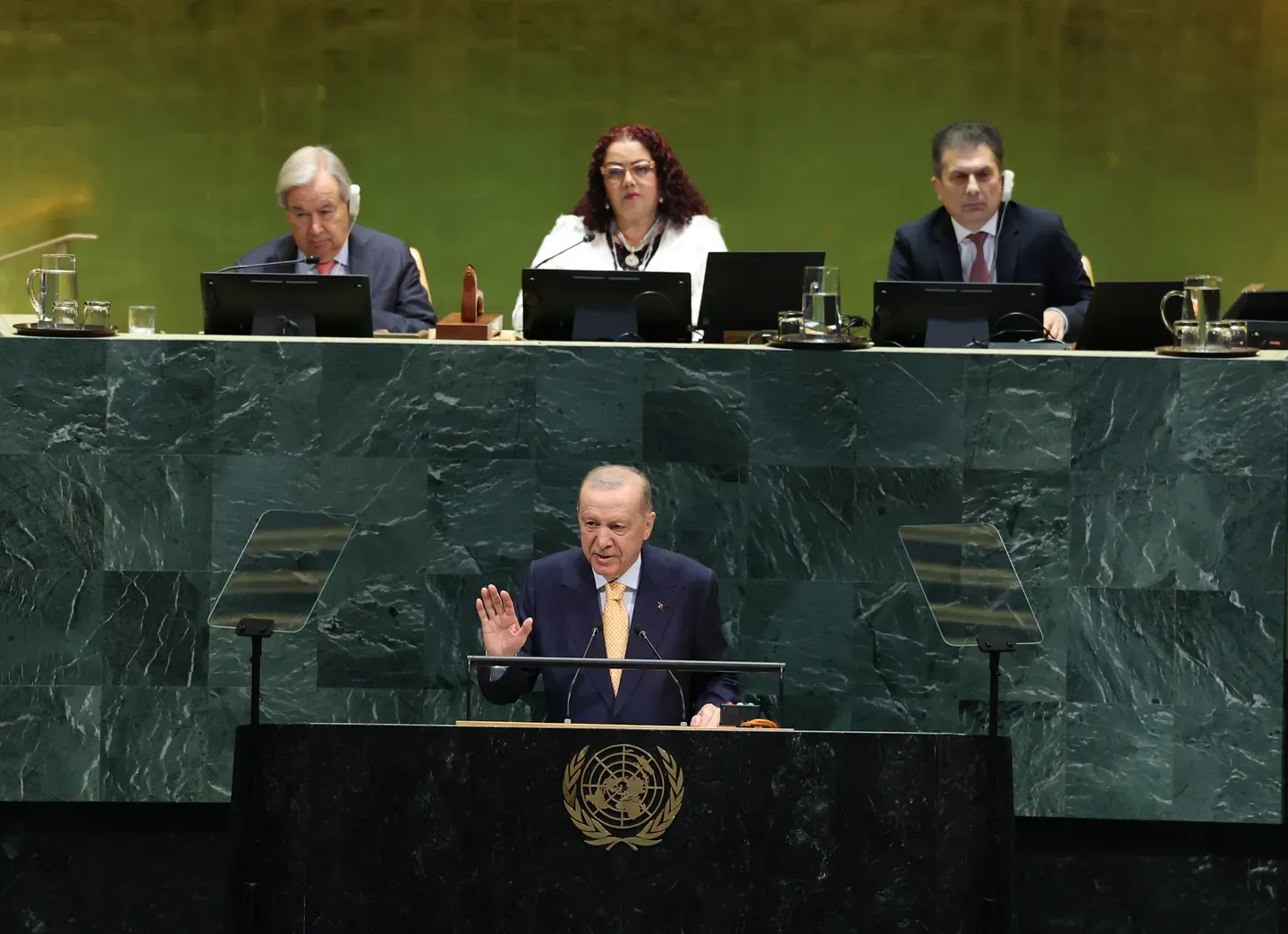 Hotuba ya Rais Erdogan UN yachapishwa kama kitabu kwa lugha tatu