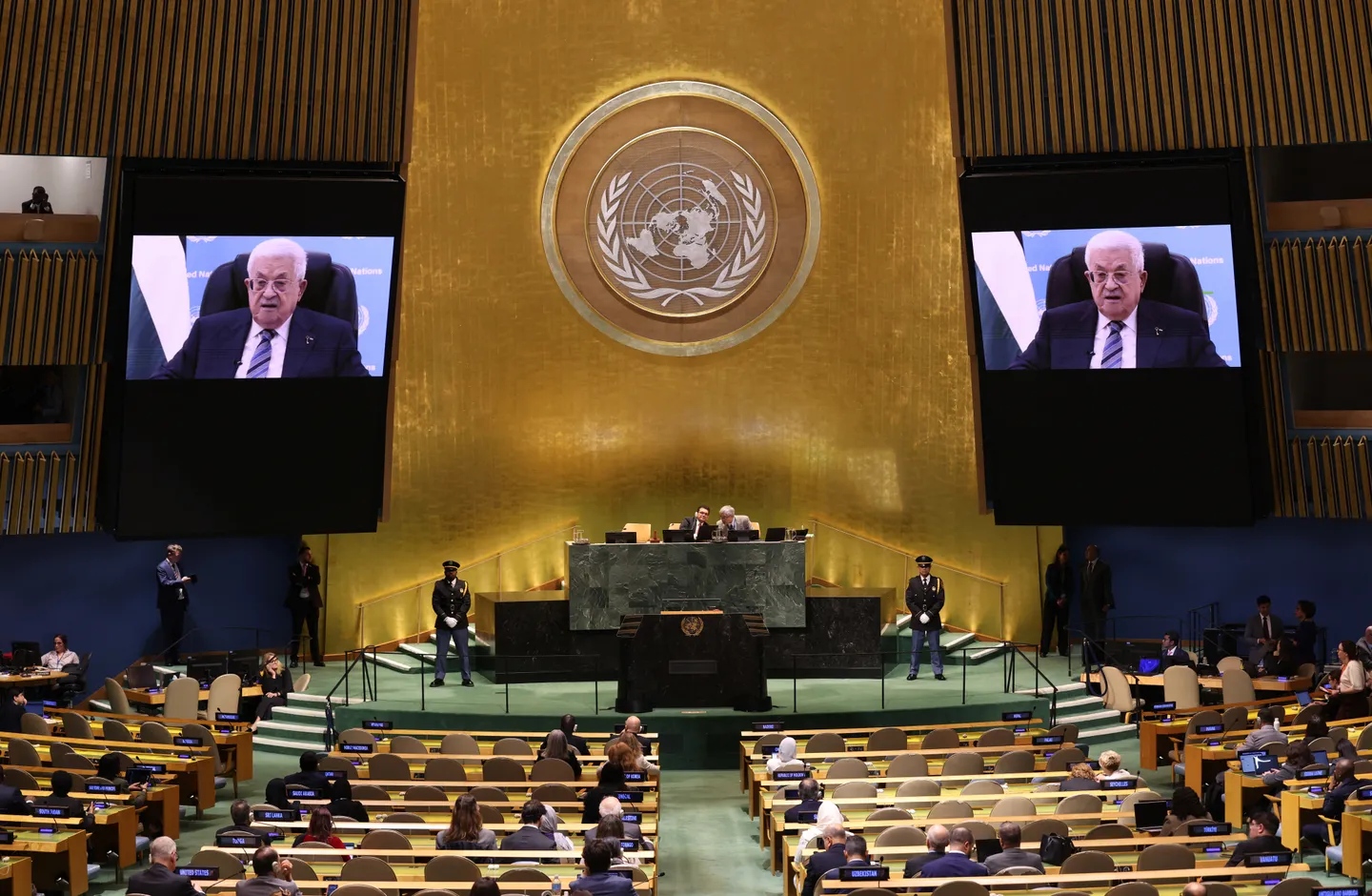 Abbas warns Israeli policies threaten Palestinian existence, urges no 'repeat of Nakba' at UN