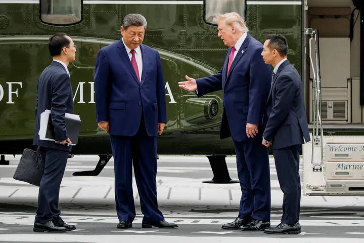 China's Xi urges US, Iran return to negotiations as Trump hails 'great meeting'