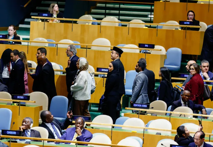 Mass walkout, boos greet Netanyahu at UNGA podium