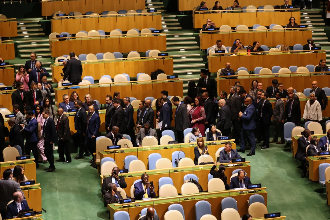 Netanjahu-Rede bei UN - Etliche Delegationen verlassen Raum