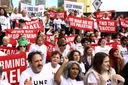 Vor UN-Rede: Hollywood-Stars bei Anti-Netanjahu-Protest