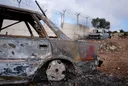 Illegal Israeli settlers set fire to vehicles in the occupied West Bank