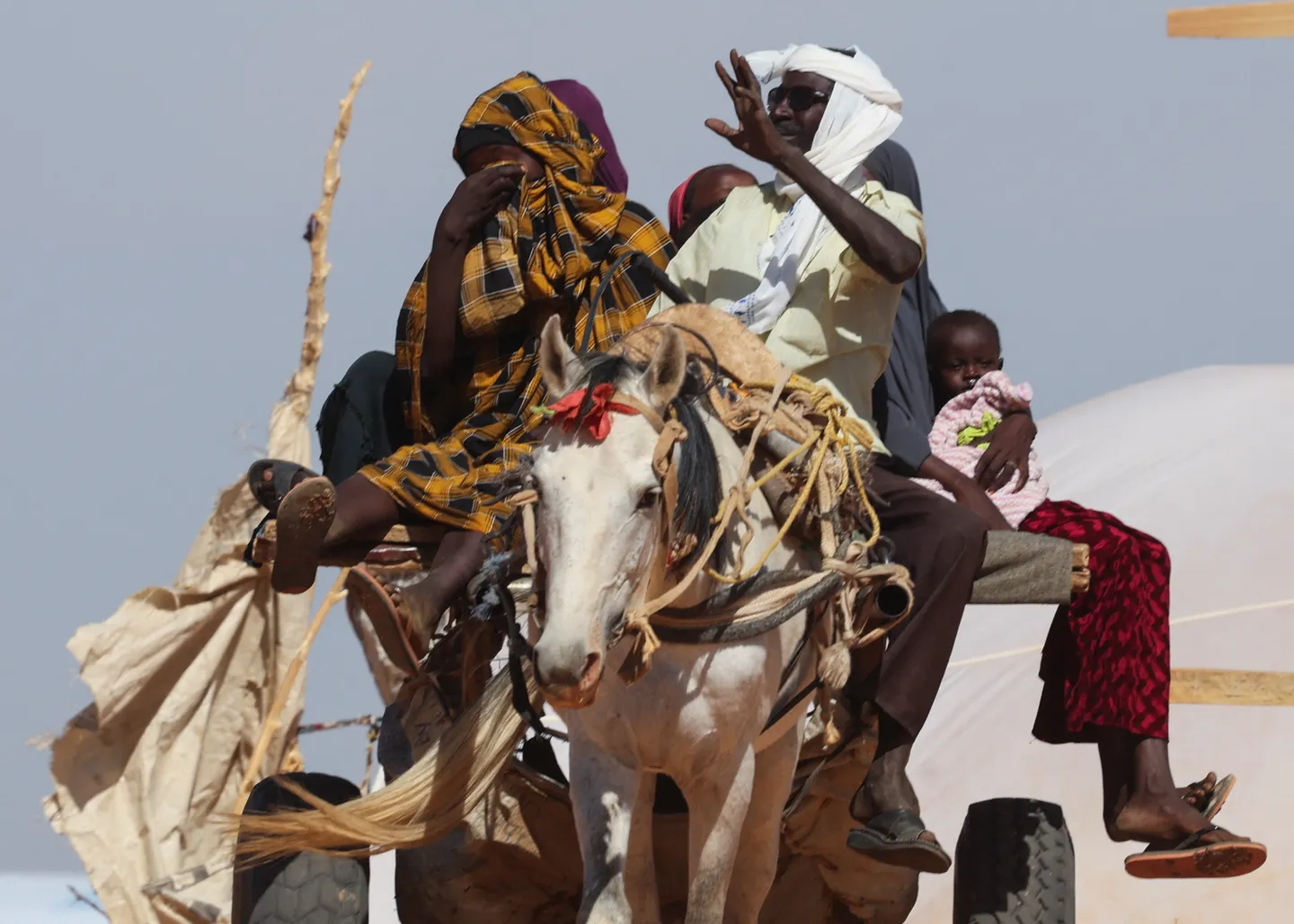 Over 55,000 Sudanese flee to eastern Chad amid ongoing fighting