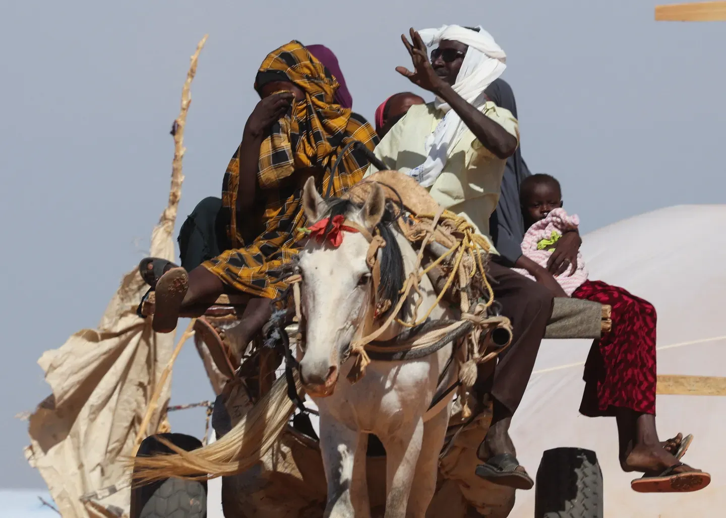 Over 55,000 Sudanese flee to eastern Chad amid ongoing fighting