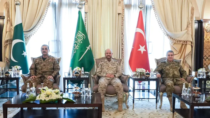 Türkiye, Pakistan, Saudi Arabia bolster collective defence at Riyadh talks