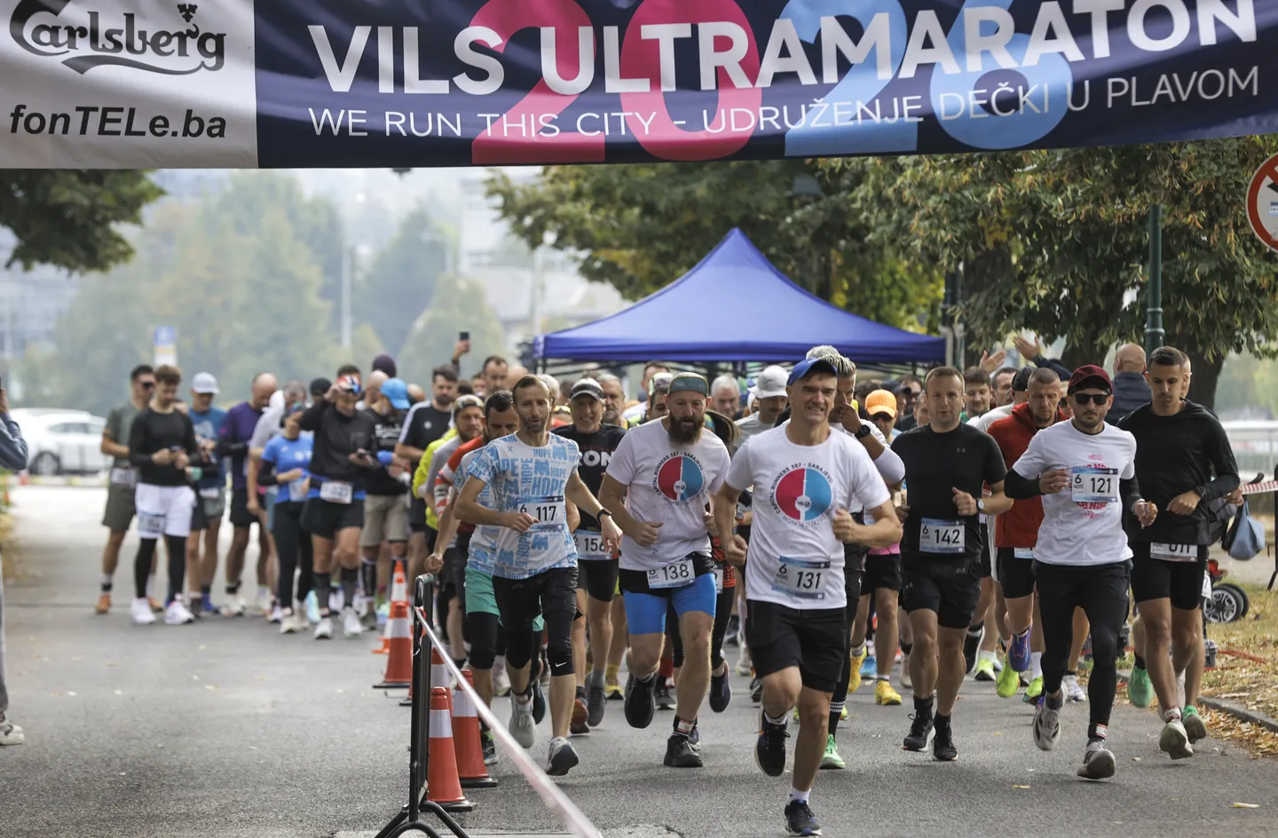 Počeo 5. Vils Ultramaraton u Sarajevu: Trkači se takmiče u trčanju na šest i 12 sati