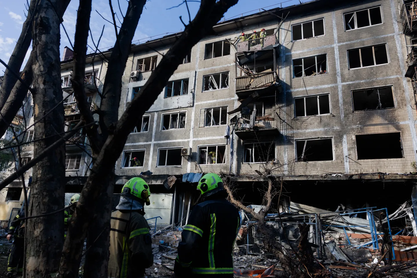 Five killed, over 20 injured in overnight strikes as Russia, Ukraine trade blame