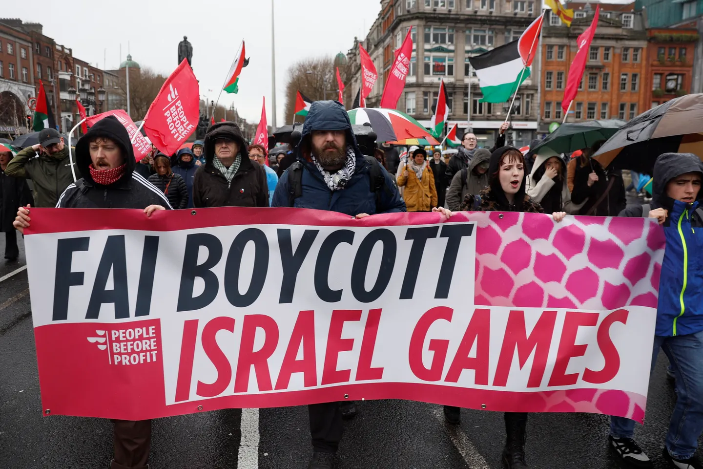 Irish opposition demands cancellation of Israel football match