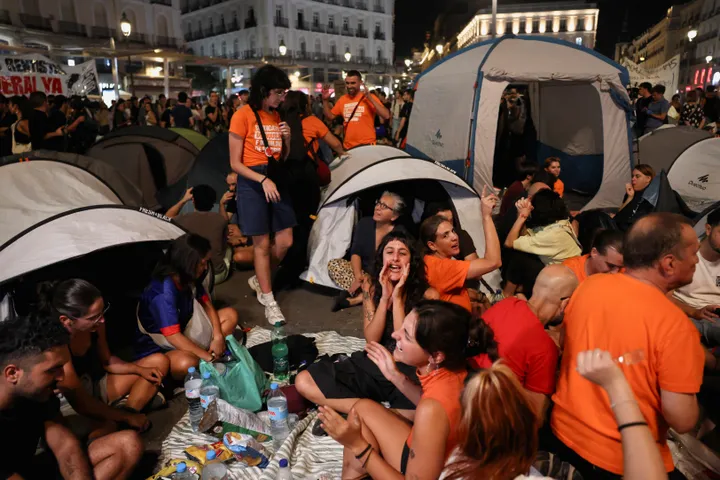 'You could be the next Maricarmen': Madrid protest camp grows after eviction outrage