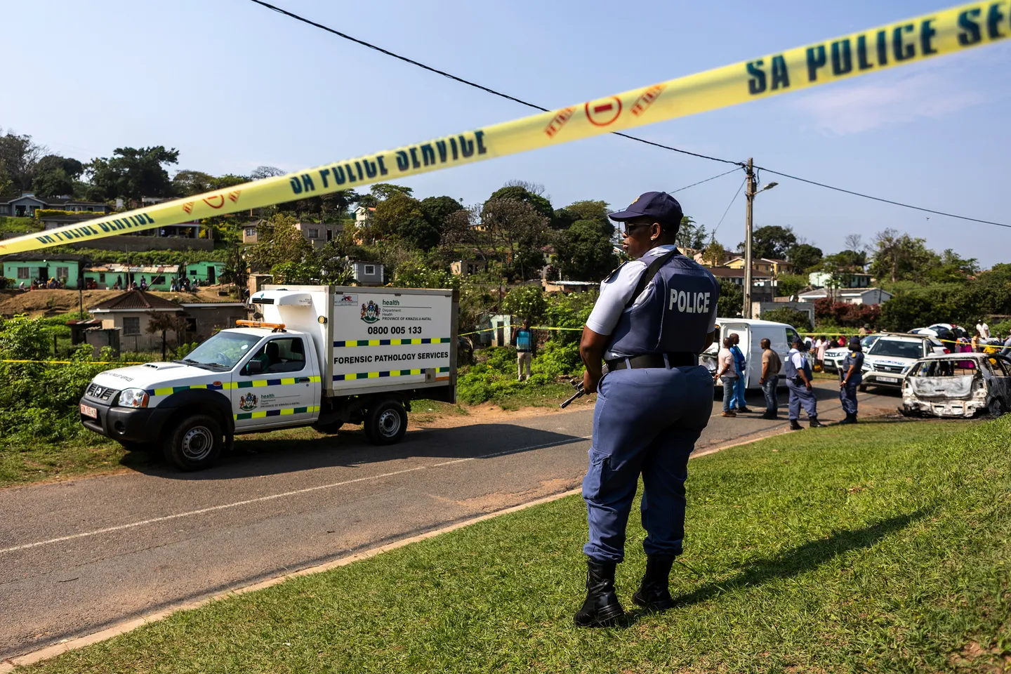 Two separate mass shootings kill 27 in South Africa