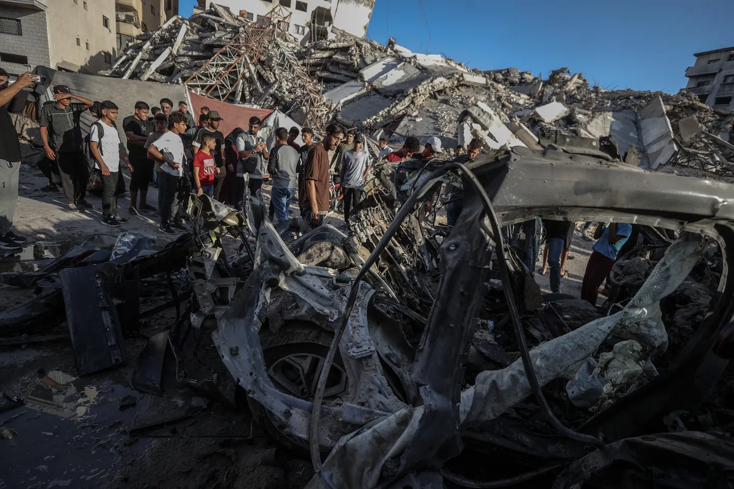 Gaza recovers remains of Palestinians from house destroyed by Israel in 2023