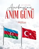 Türkiyə Prezidenti Rəcəb Tayyib Ərdoğan 27 Sentyabr - Anım Günü ilə bağlı paylaşım edib