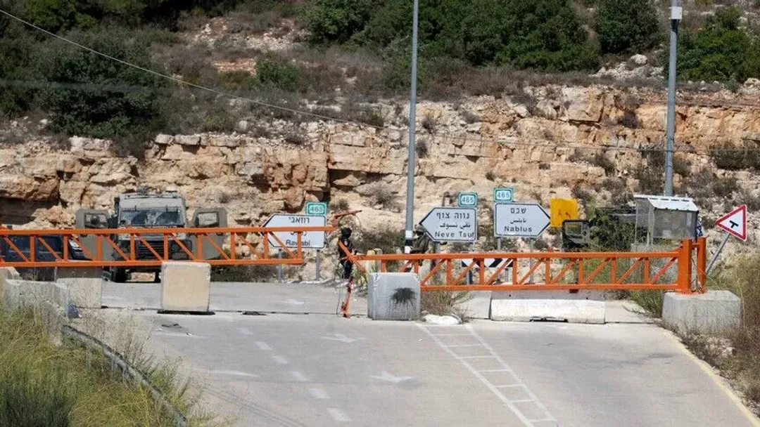 ישראל הטילה סגר מוחלט על הגדה המערבית הכבושה בתואנה של חג הסוכות