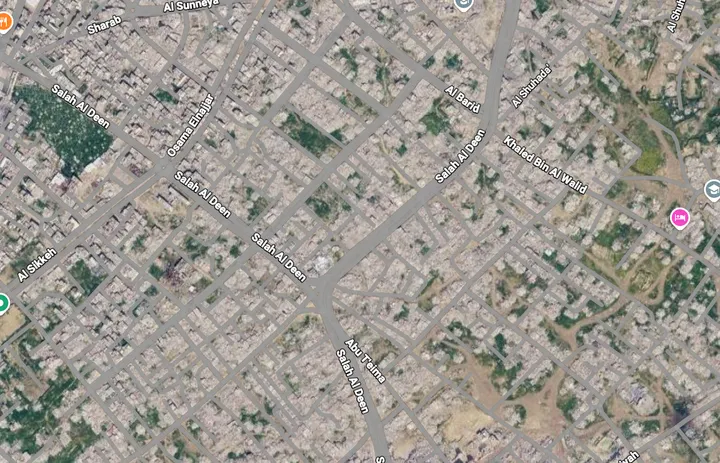 Satellite images reveal whole Gaza residential blocks erased in Israel's genocidal war