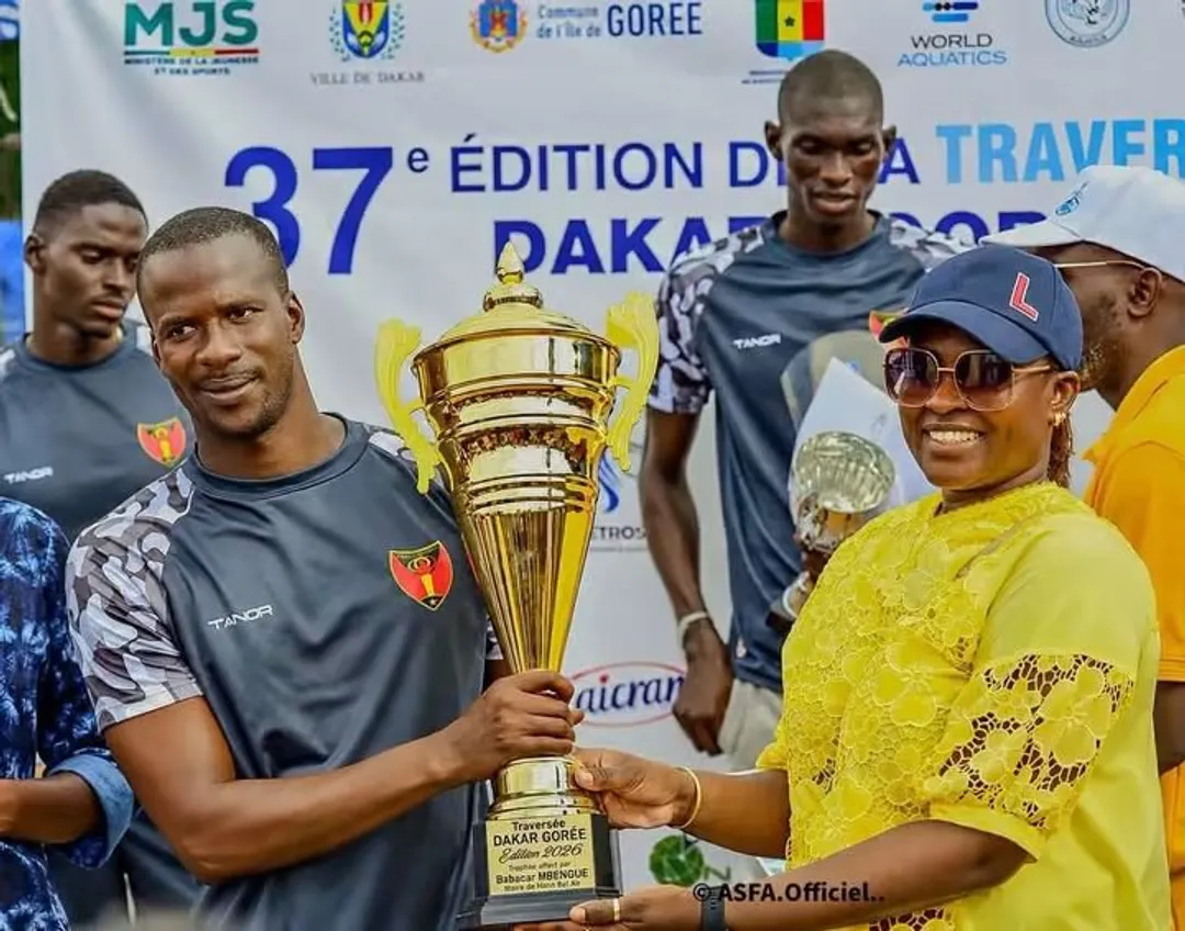Traversée Dakar-Gorée : le nageur Ousseynou Diop règne en maître absolue depuis 5 ans