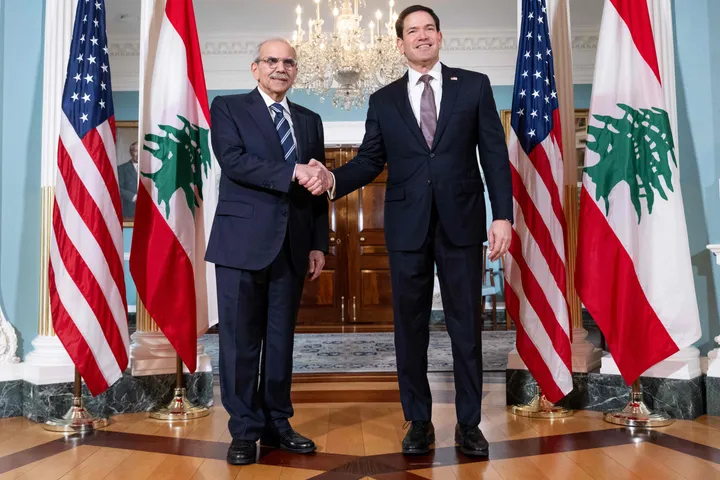 Lebanon PM urges Rubio to activate tripartite framework for Israeli withdrawal