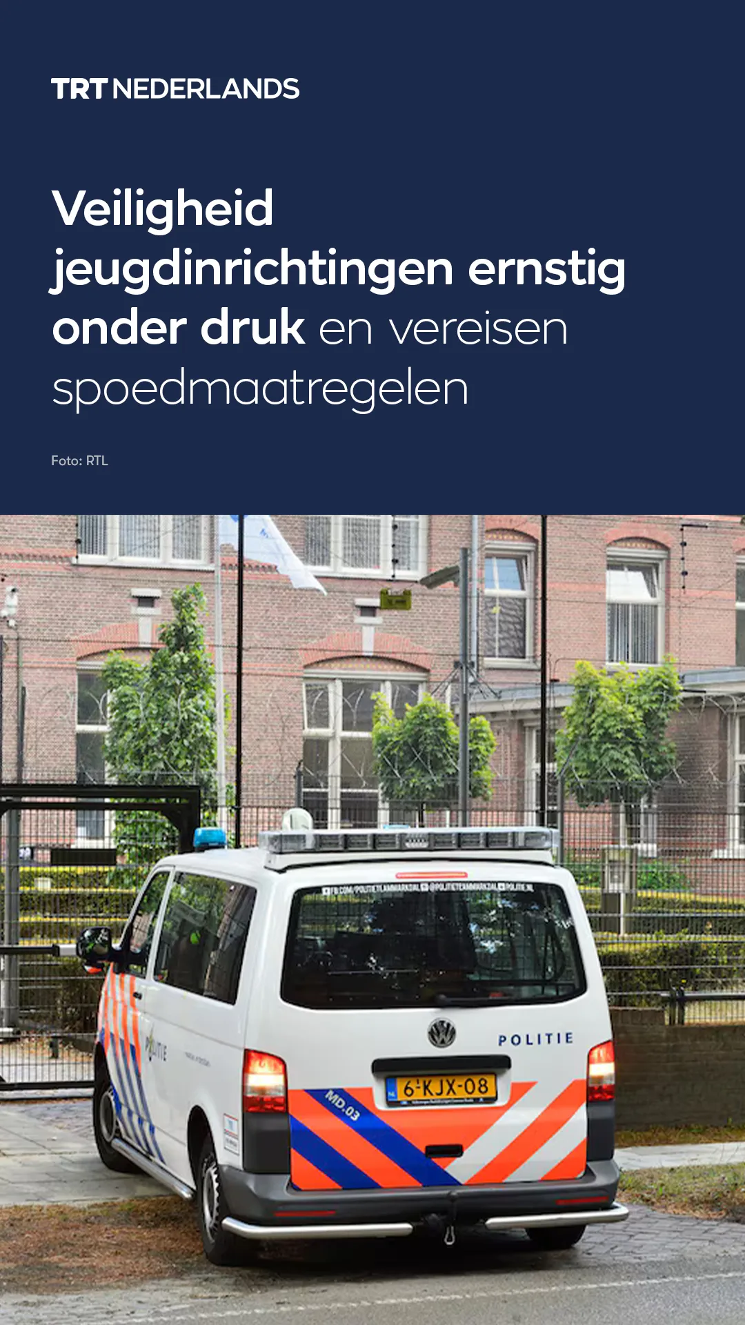 Veiligheid jeugdinrichtingen ernstig onder druk en vereisen spoedmaatregelen