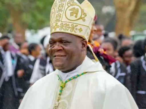 Zambian Catholic archbishop arrested and charged over ex-president Lungu car gift