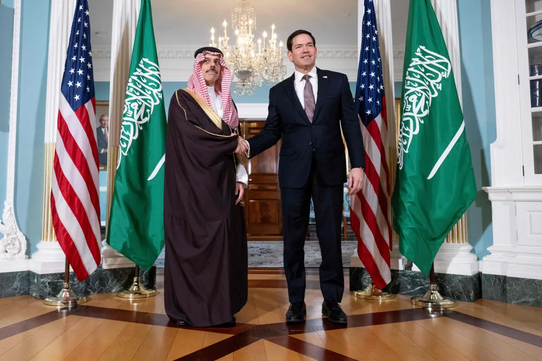 ルビオ米国務長官、サウジアラビアのファイサル外相とイエメン情勢を協議