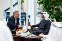 فيدان يعقد مباحثات في أبو ظبي ويلتقي رئيسَ دولة الإمارات محمد بن زايد